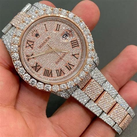 moissanite replica watch|moissanite iced out watches.